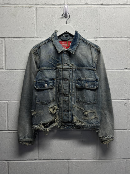 FW23 Kenzo x Levis Distressed Type II Jacket [S/M]