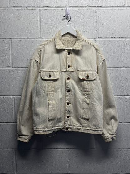 1980s Lee Western Cut Sherpa Lined Jacket [L]