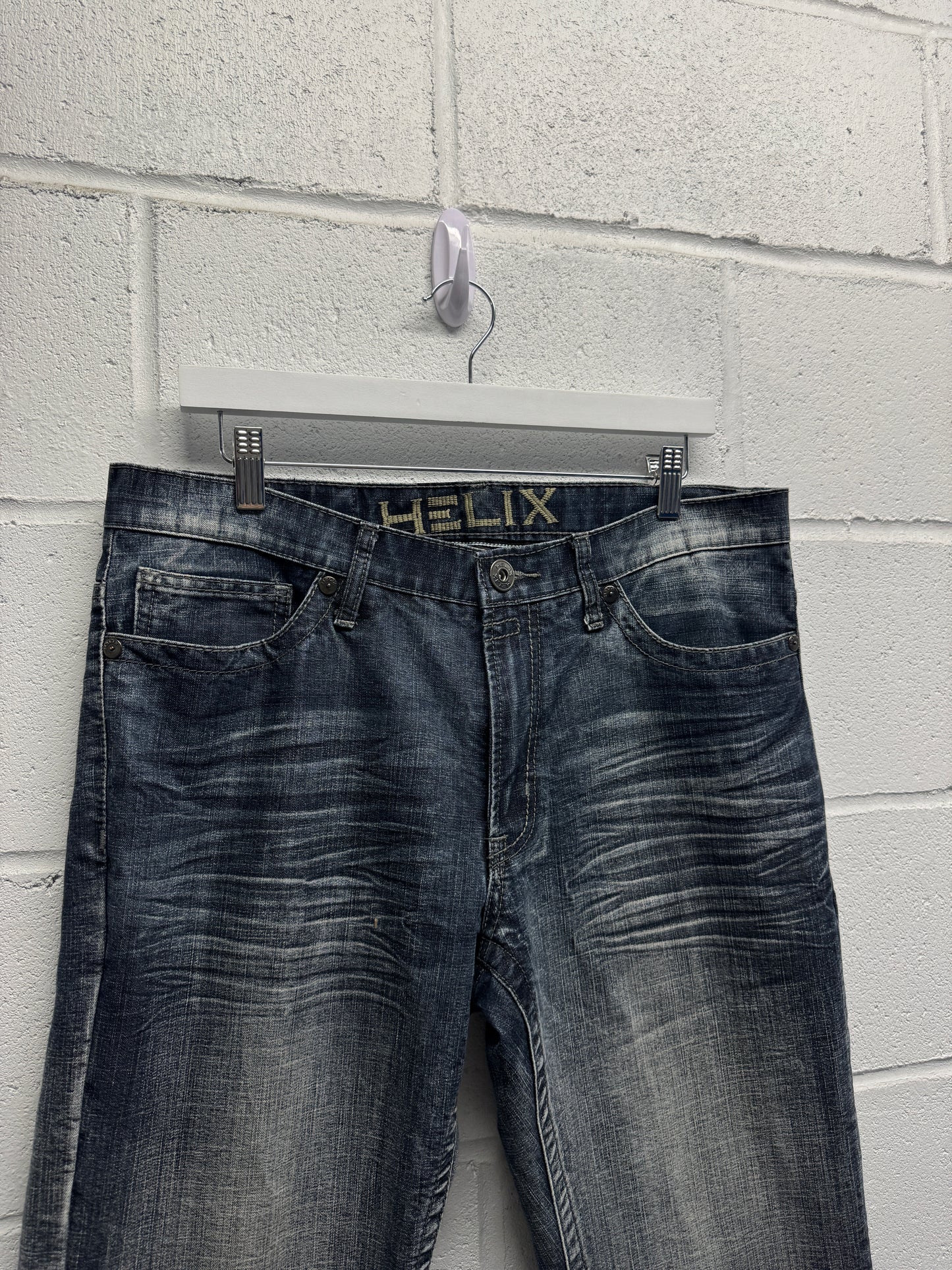 Y2K Helix Bootcut Jeans [36]