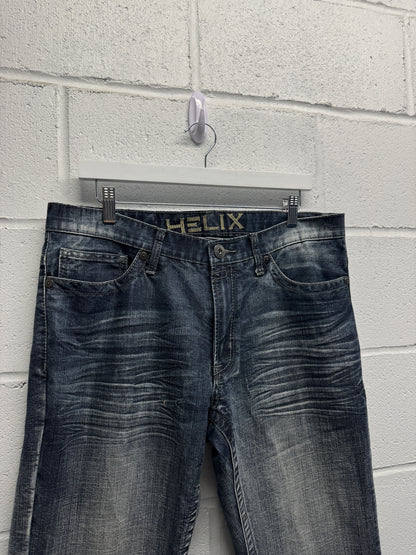 Y2K Helix Bootcut Jeans [36]