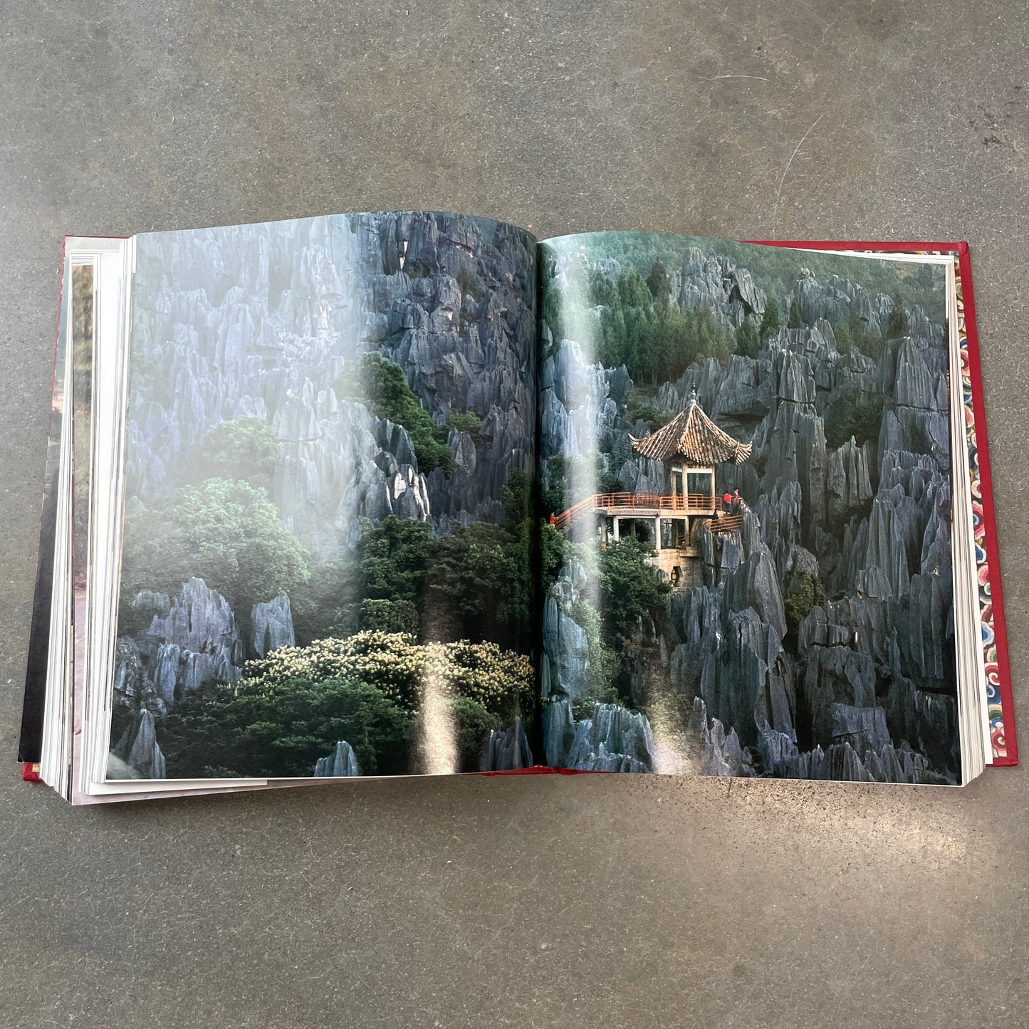 1982 Journey Into China Coffee Table Book