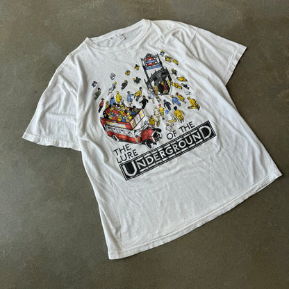 Vintage 1980s Lure of the Underground London T-Shirt [L]