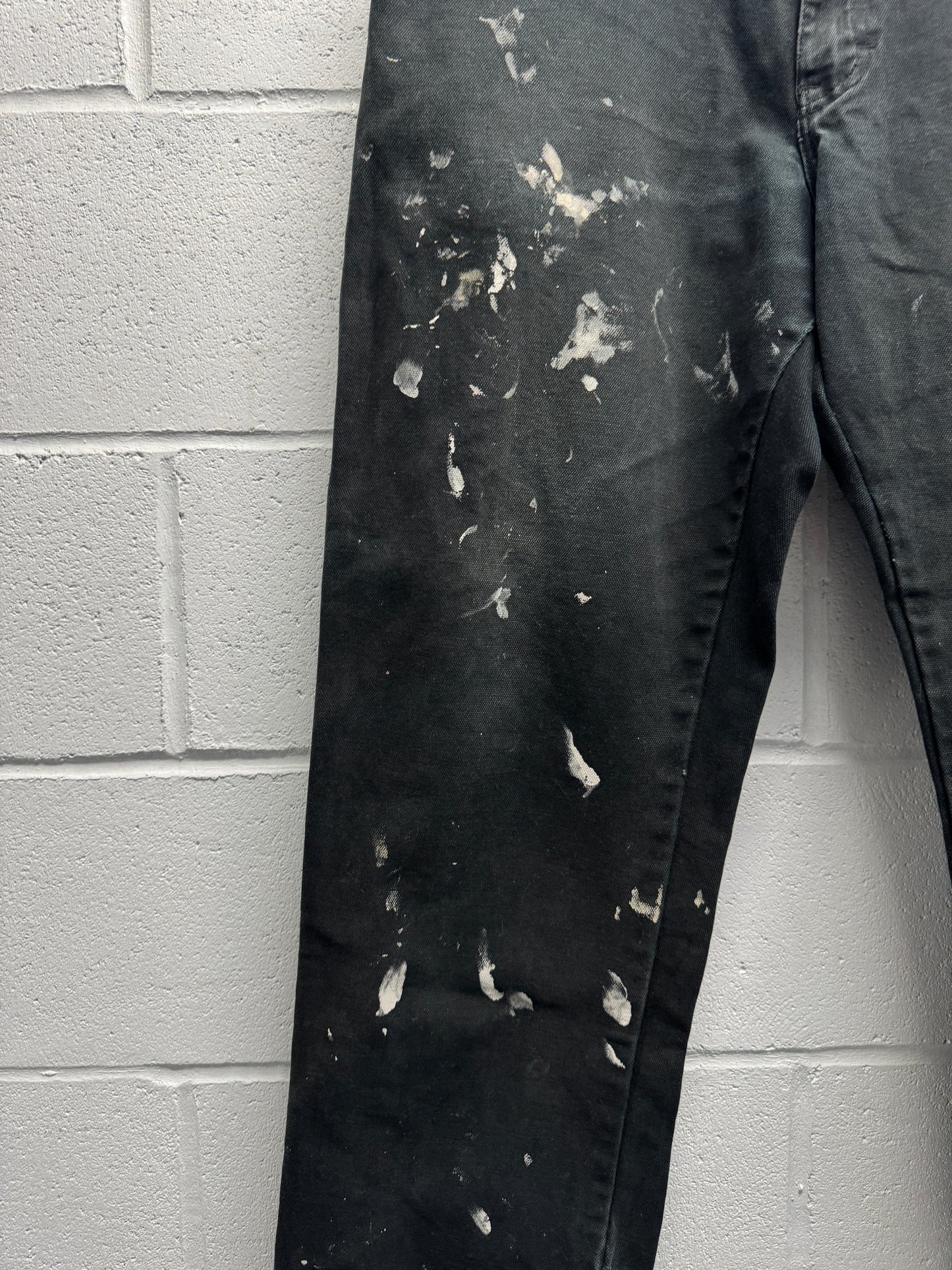 Y2K Dickies Paint Splatter Canvas Pants [36]