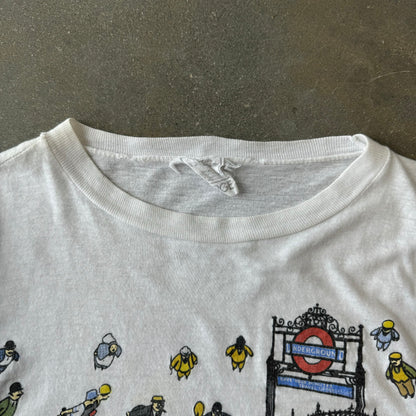 Vintage 1980s Lure of the Underground London T-Shirt [L]