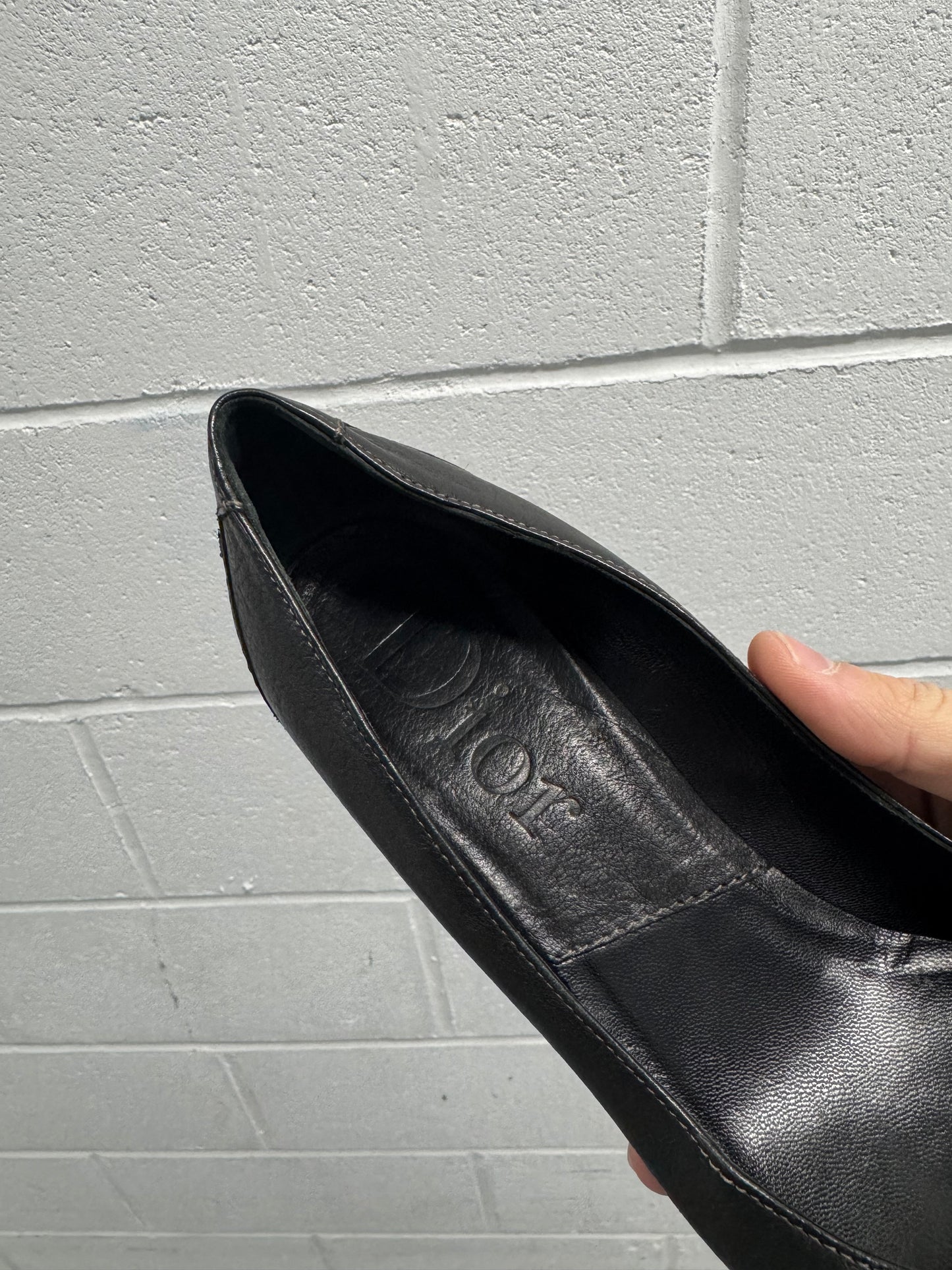 Vintage Christian Dior Kitten Heels [37.5]