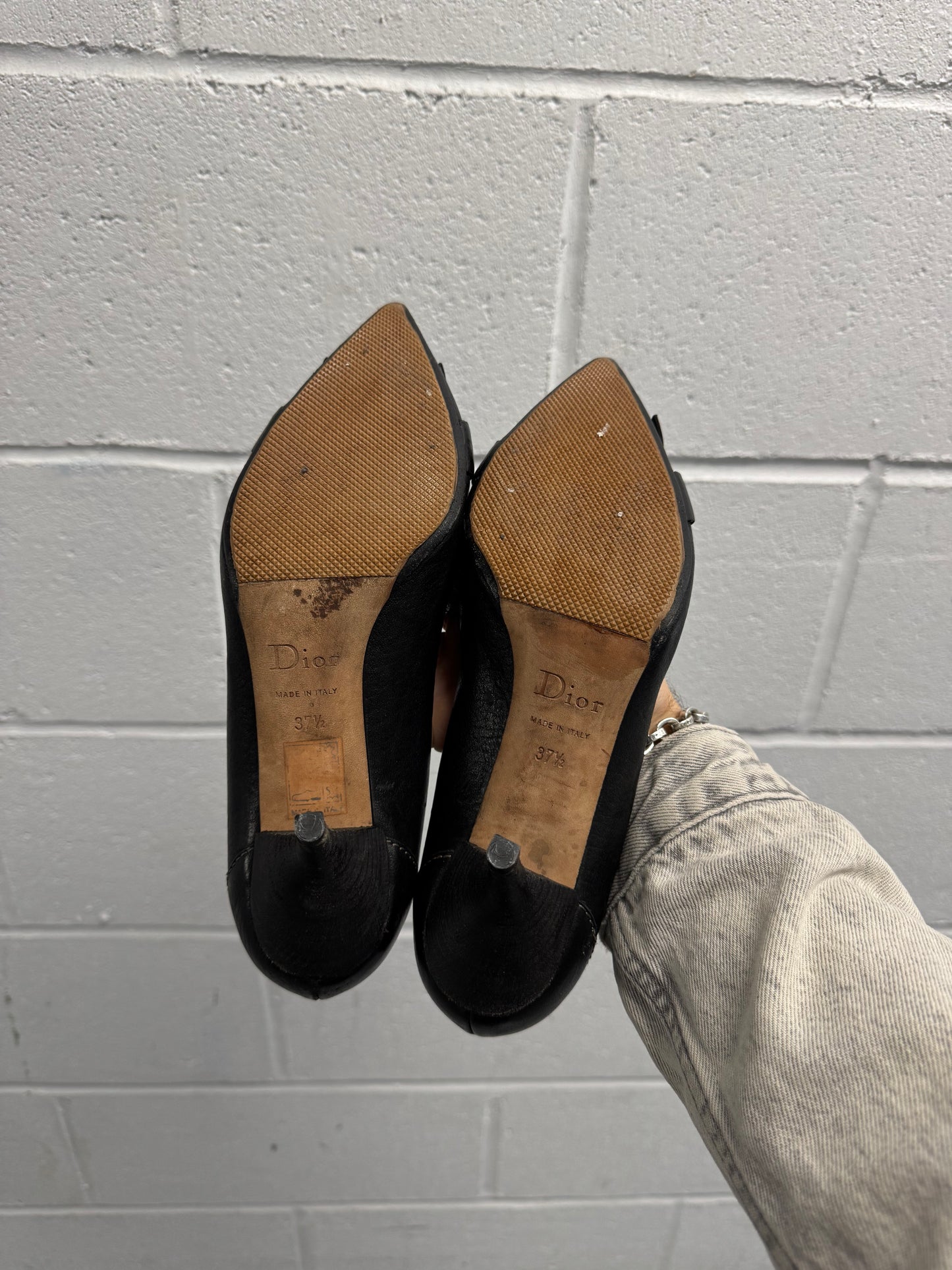 Vintage Christian Dior Kitten Heels [37.5]