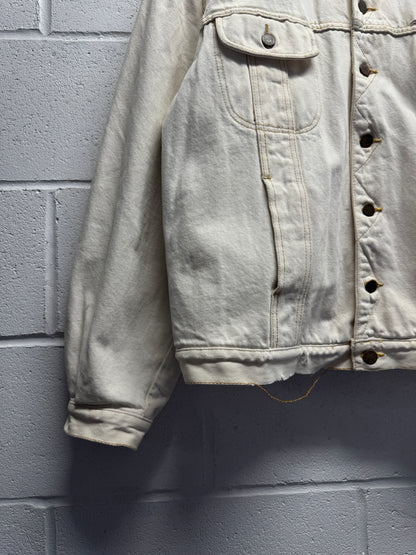 1980s Lee Western Cut Sherpa Lined Jacket [L]