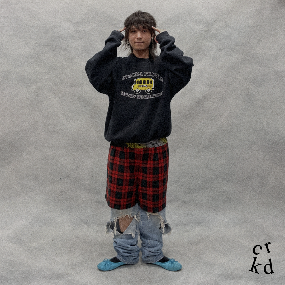 Y2K Special People Serving Special Needs Crewneck [XL]