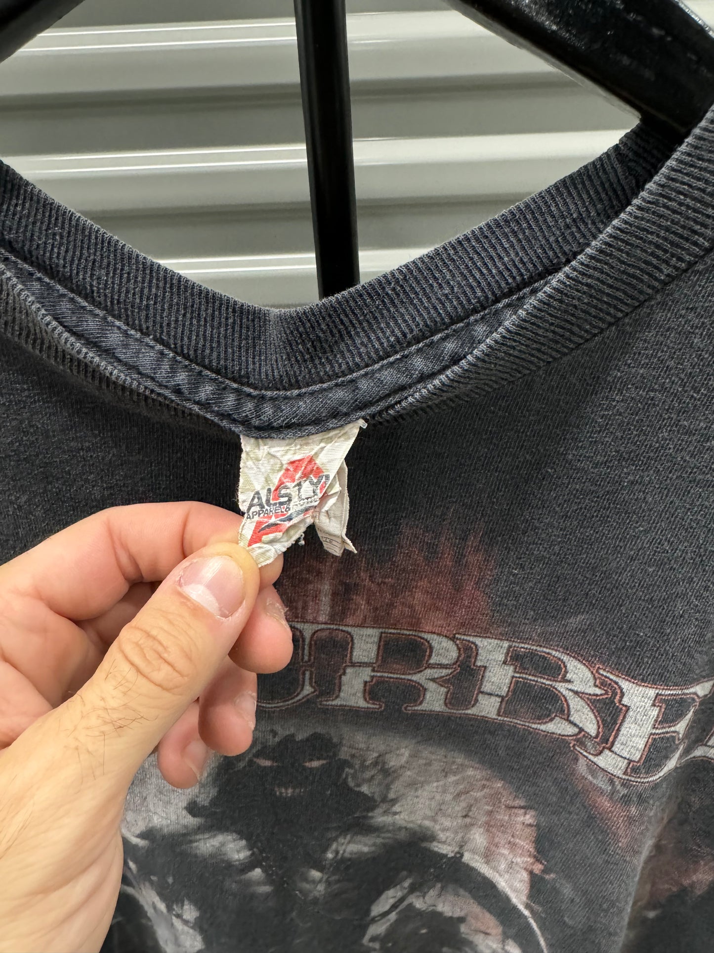 Vintage Y2K Disturbed Band Faded T-Shirt [S/M]