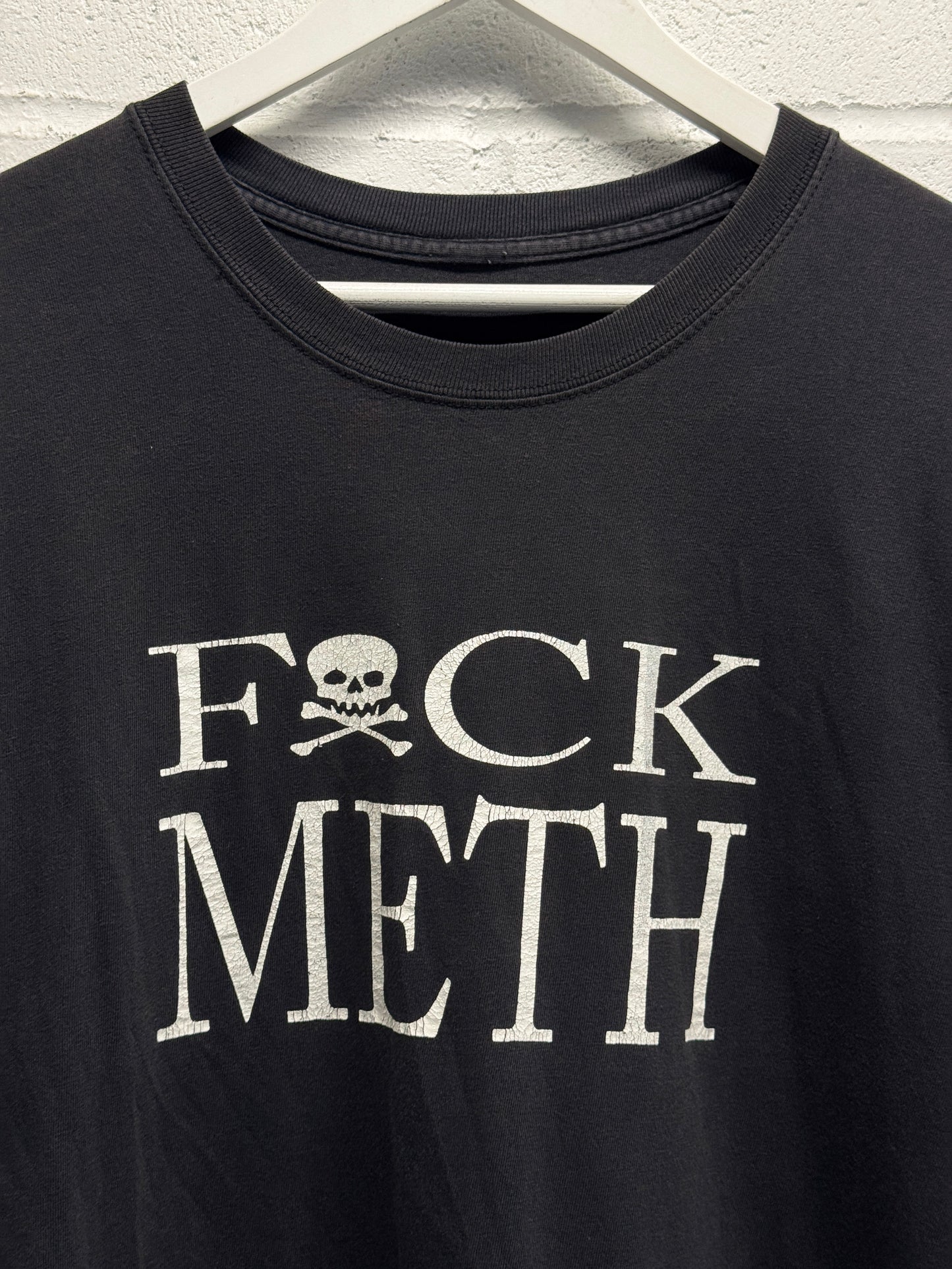 2000s Faded F*** Meth T-Shirt [XL]