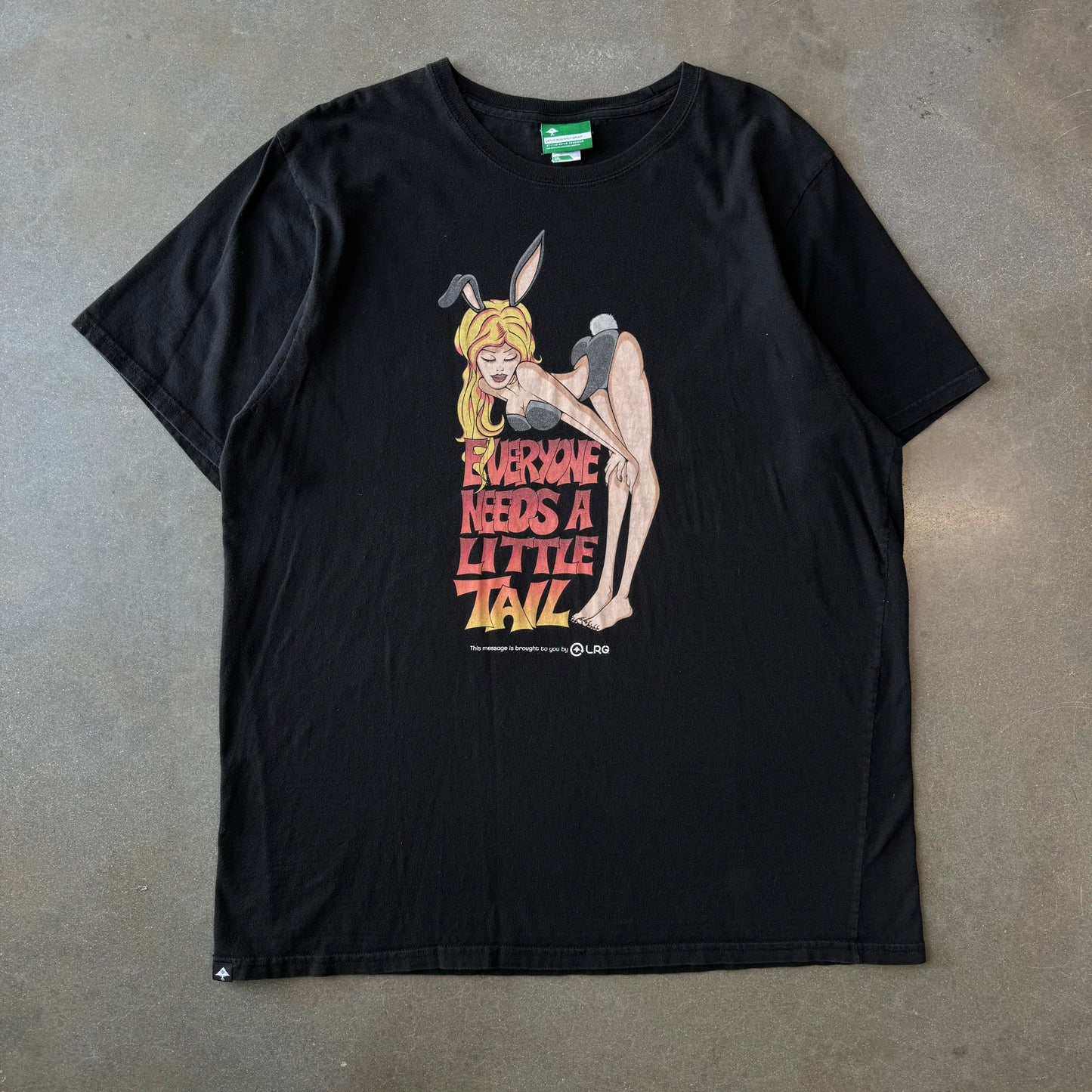 Vintage Y2K Everybody Needs A Little Tail LRG T-Shirt [XXL]