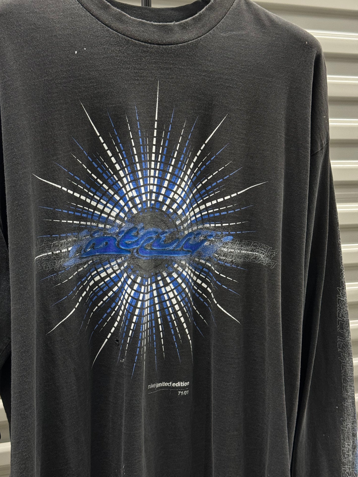 Vintage Y2K Nike Limited Edition Faded Longsleeve Shirt [XXL]