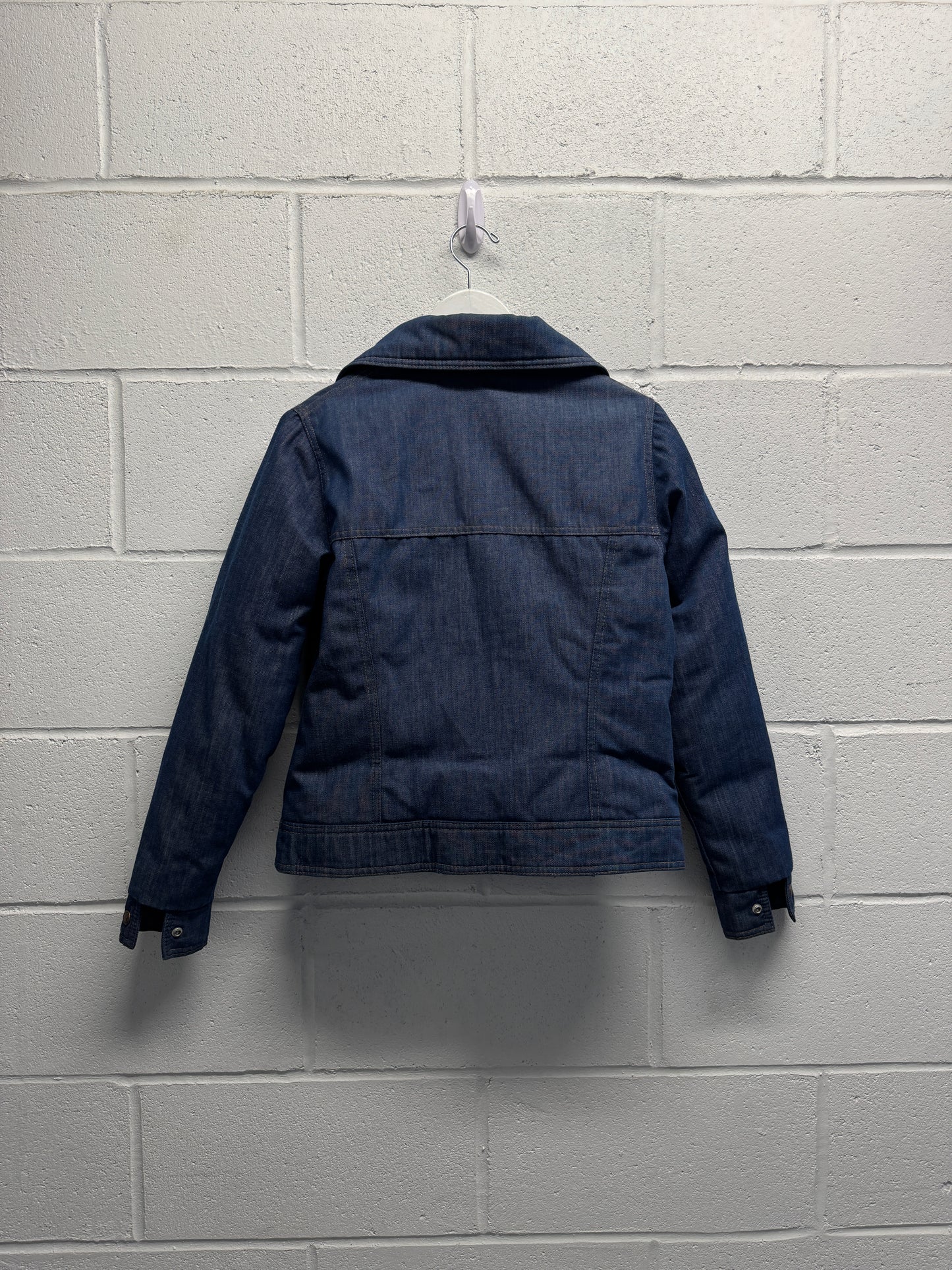 Vintage 1970s Damaged Levis Ski Orange Tab Goose Down Jacket [S/M]
