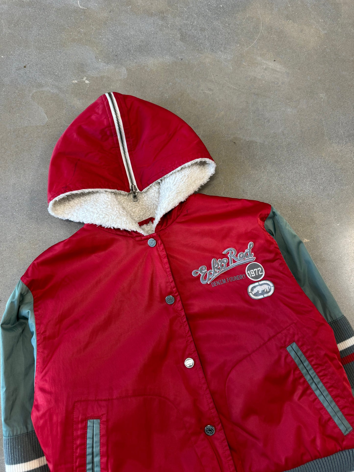 Vintage Y2K Ecco Unlimited Cropped Zip-Up [M/L]