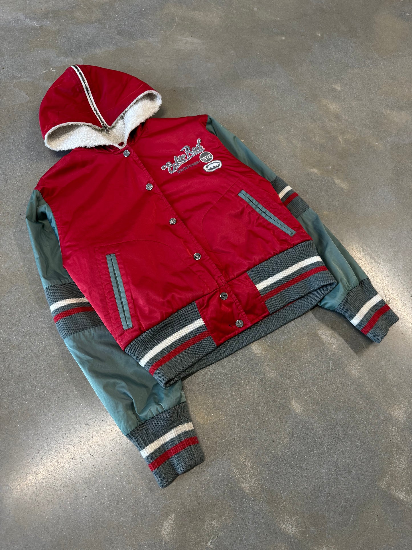 Vintage Y2K Ecco Unlimited Cropped Zip-Up [M/L]