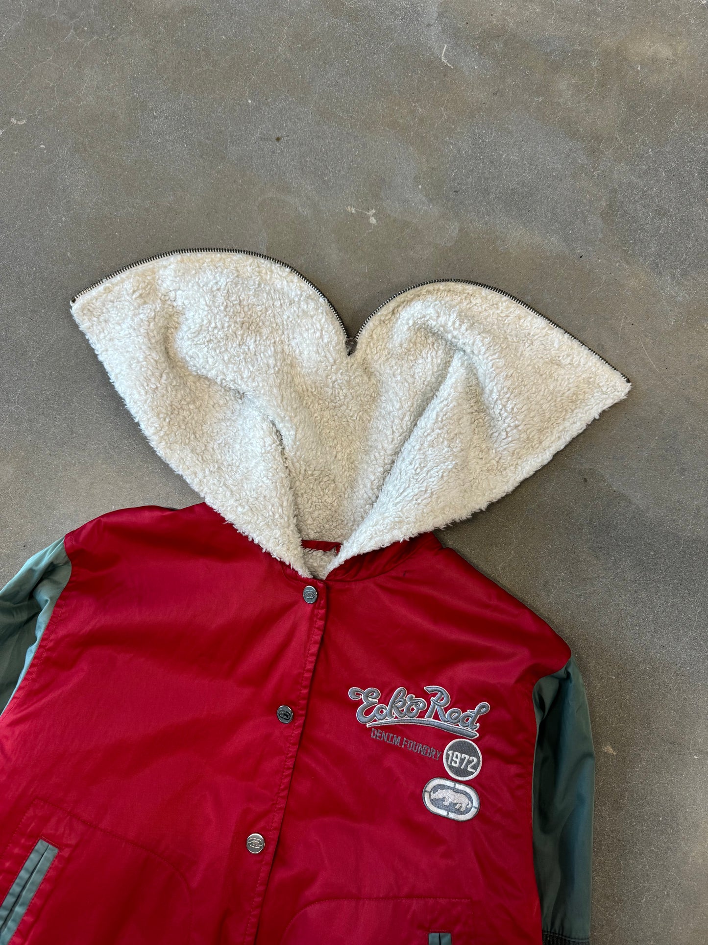 Vintage Y2K Ecco Unlimited Cropped Zip-Up [M/L]