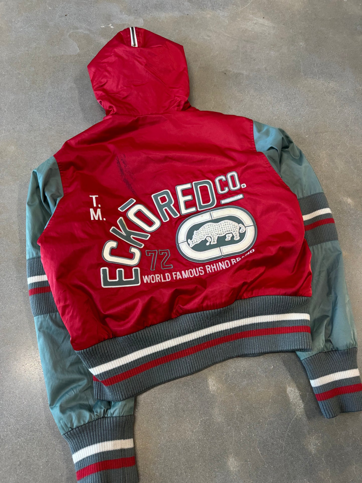 Vintage Y2K Ecco Unlimited Cropped Zip-Up [M/L]