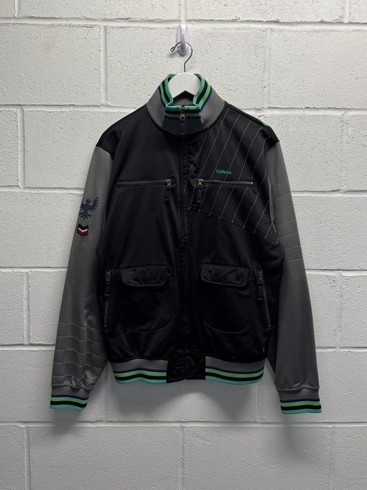 Y2K 2000s Caffeine Zip-Up Jacket [L]
