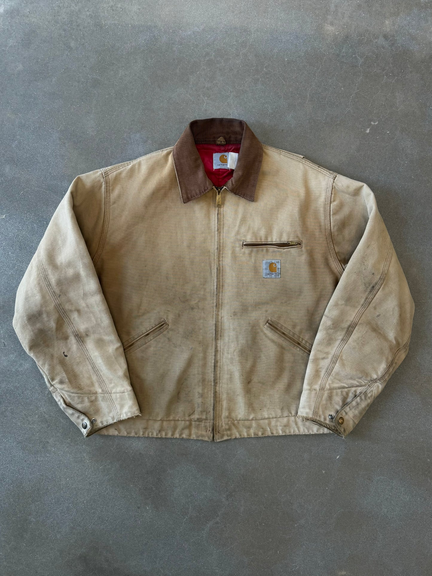 Vintage Distressed 1980s/1990s Carhartt Detroit Jacket