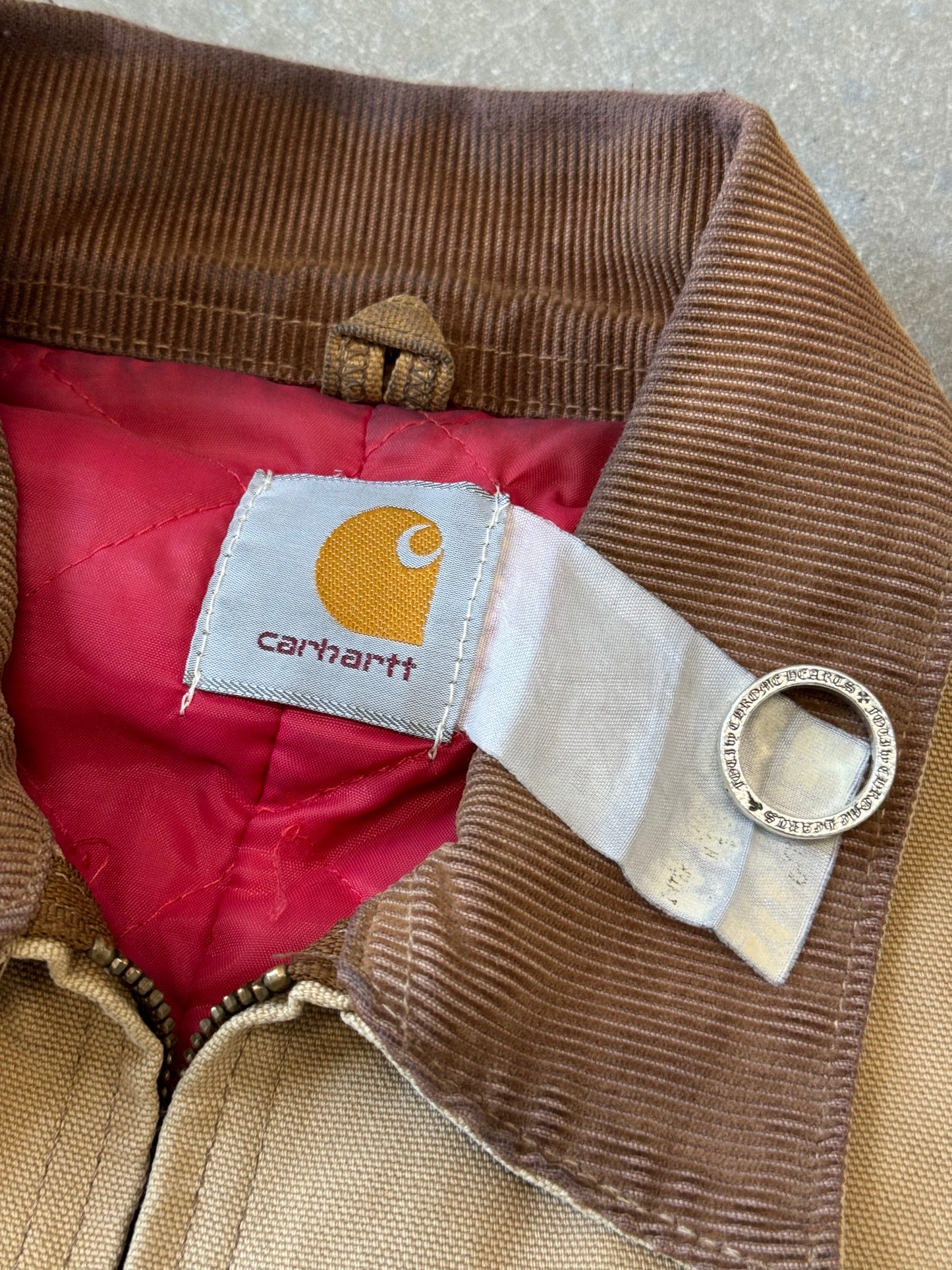 Vintage Distressed 1980s/1990s Carhartt Detroit Jacket