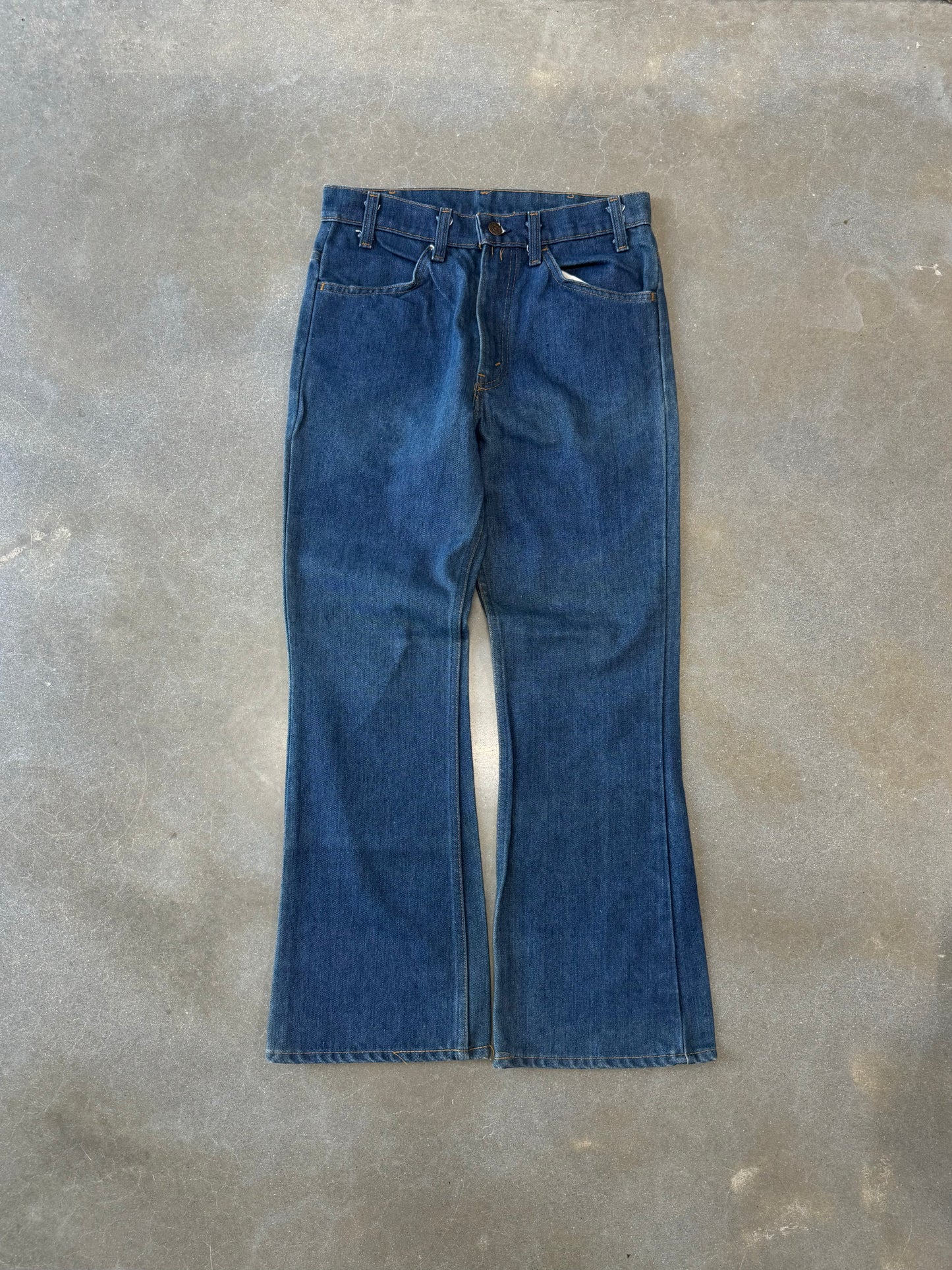 Vintage 1980s Levis 646-0917 Orange Tab Flared Jeans [29]