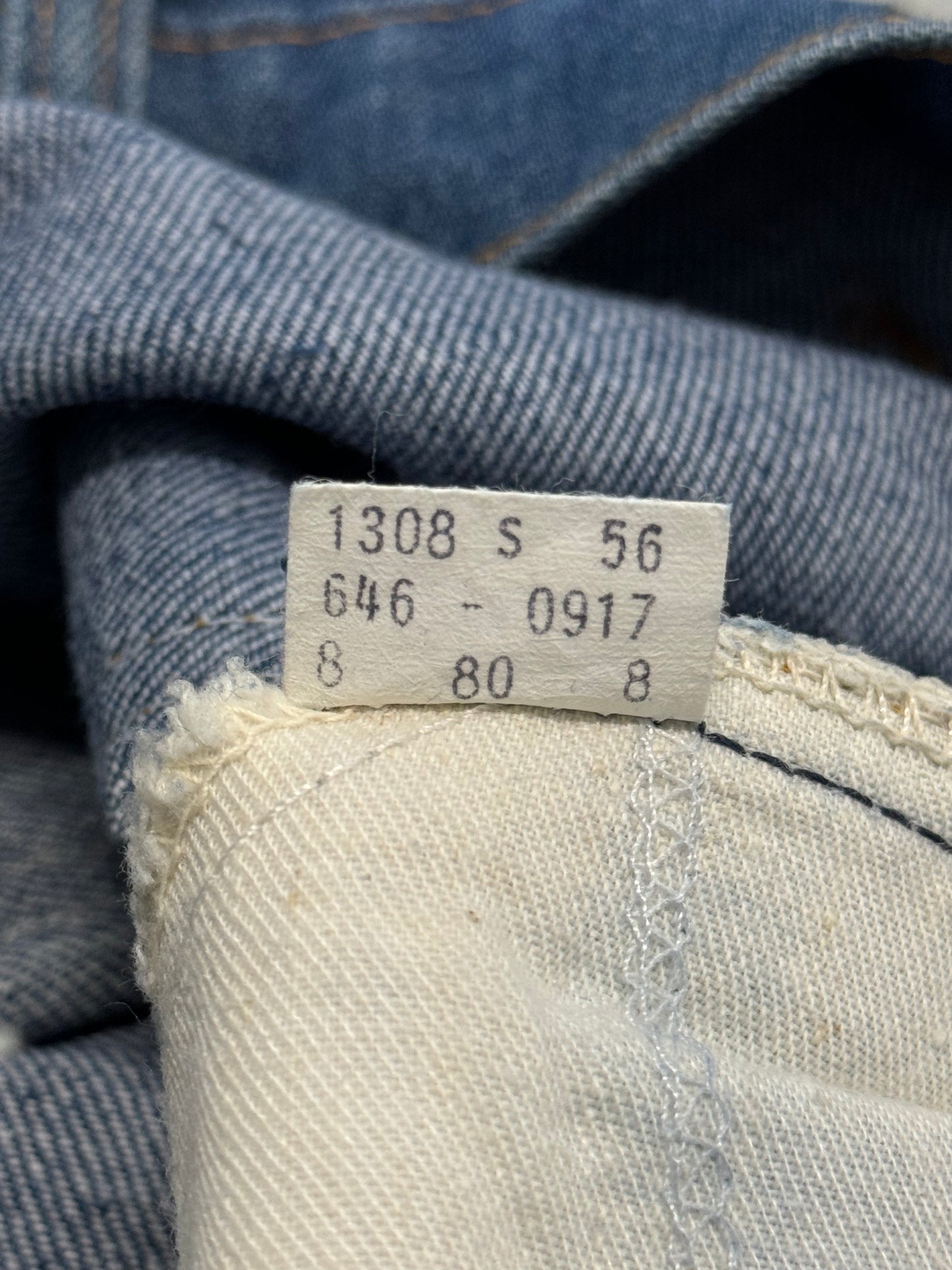 Vintage 1980s Levis 646-0917 Orange Tab Flared Jeans [29]