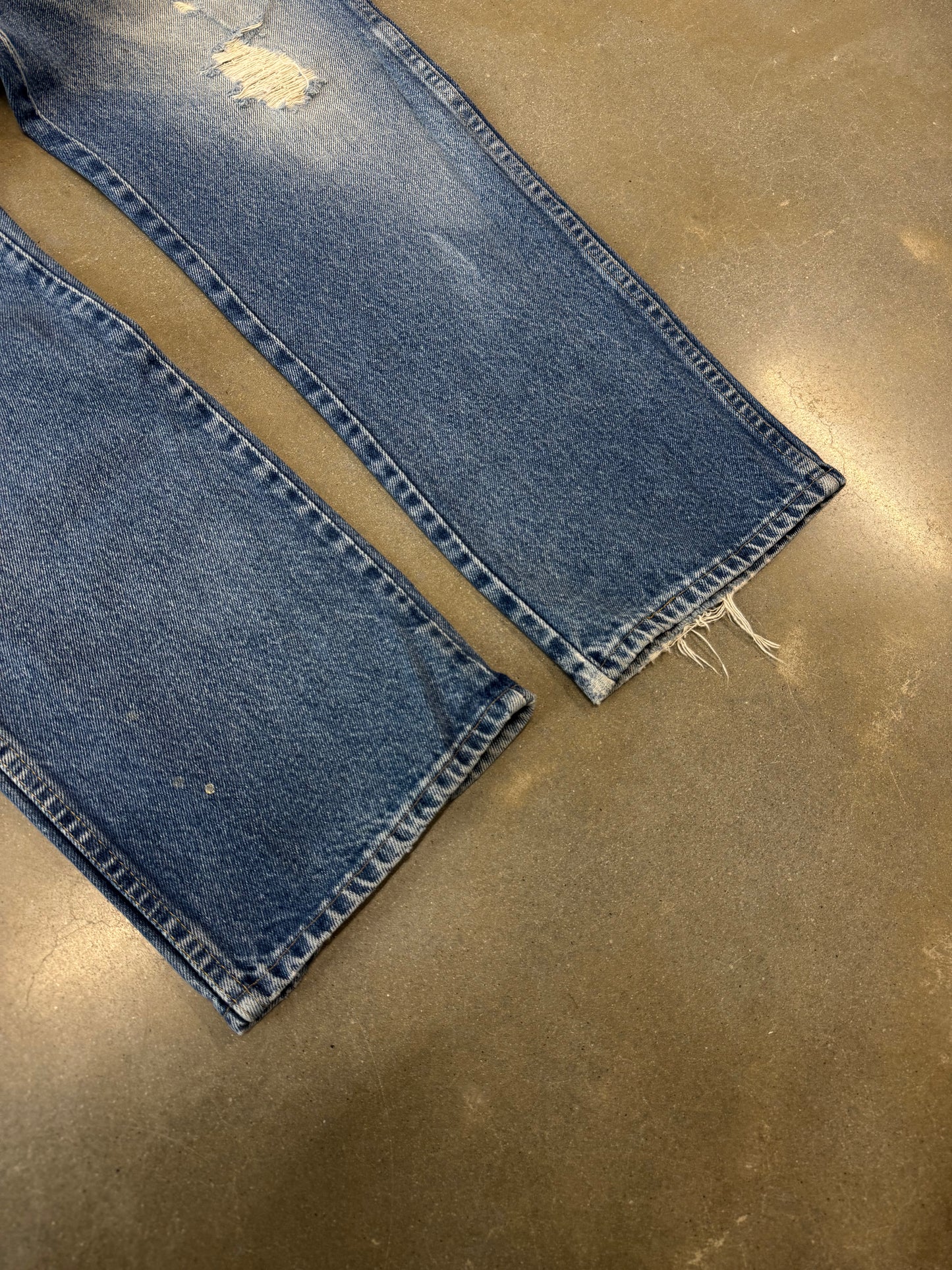 Vintage 1990s Distressed Rustler Jeans [36]