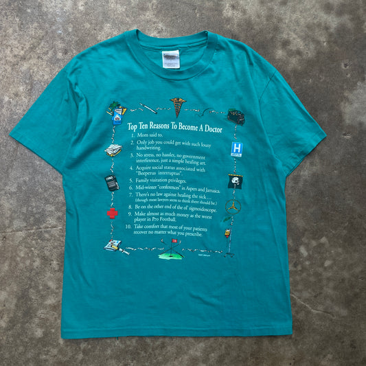 1990s Top 10 Reasons To Become A Doctor T-Shirt