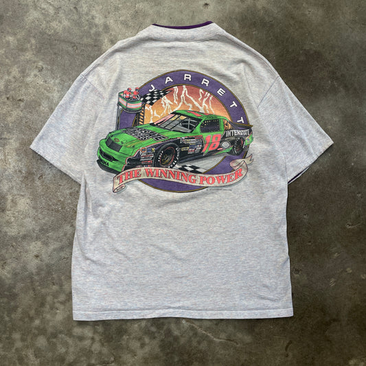 1990s Dale Jarrett Double Layered Ringer T-Shirt
