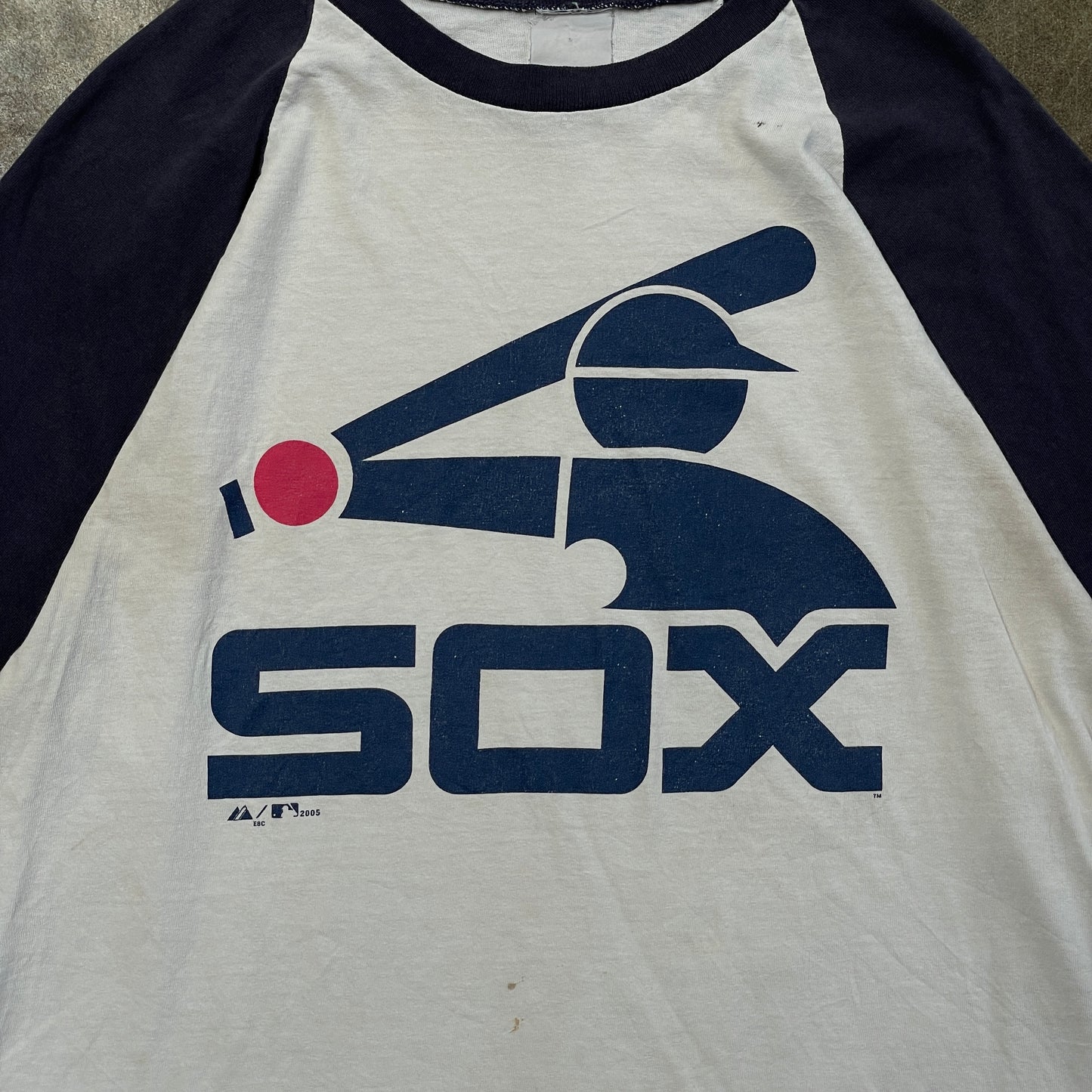 Y2K Chicago White Sox Baseball Ringer Longsleeve