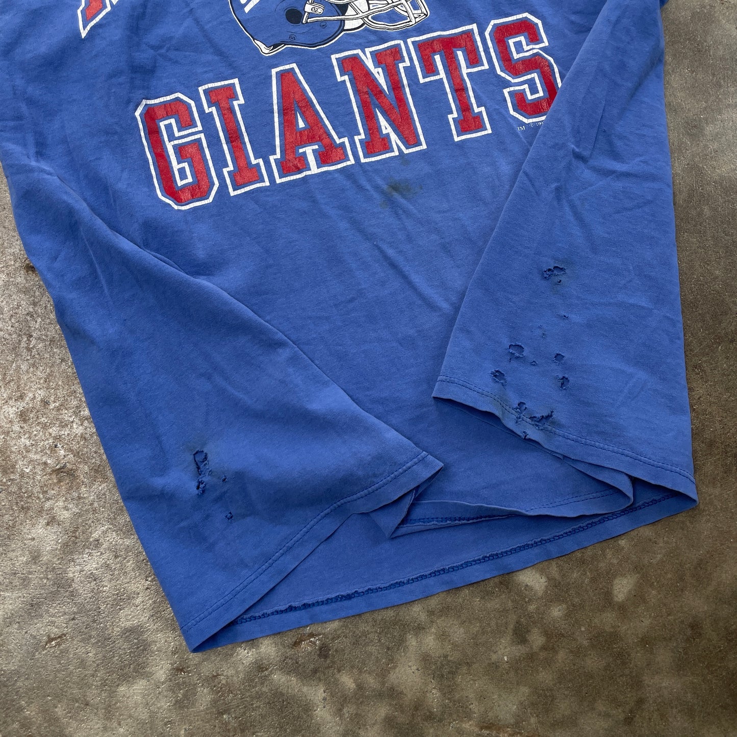 1990s Distressed New York Giants T-Shirt