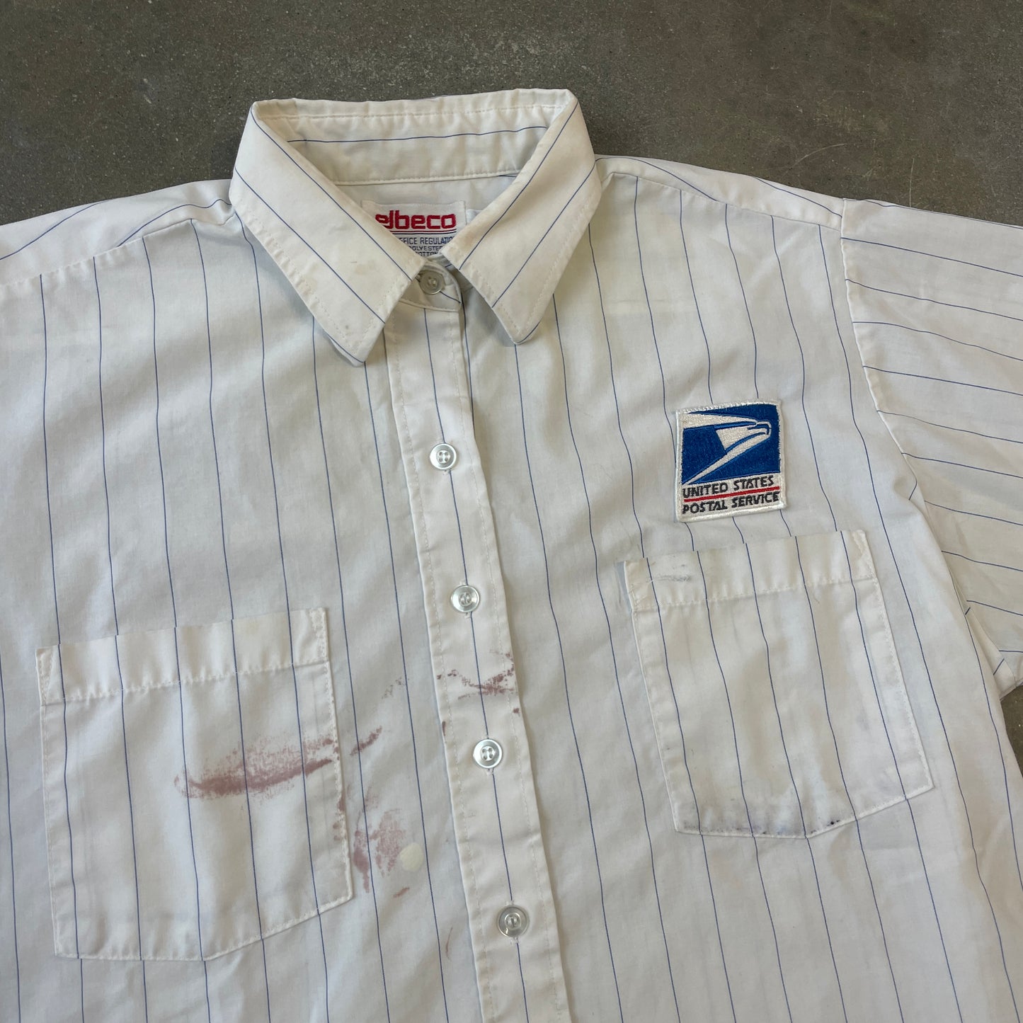1980s USPS SS Button-Up [M/L]