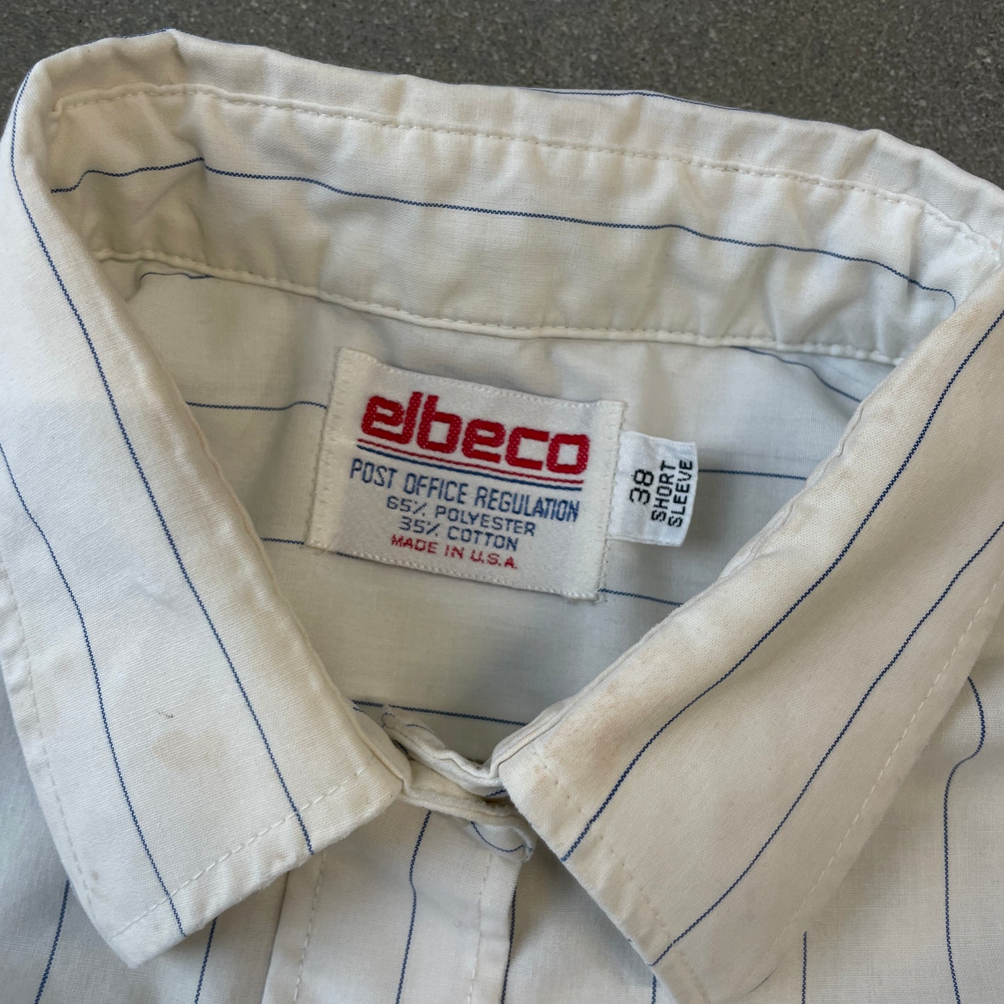1980s USPS SS Button-Up [M/L]