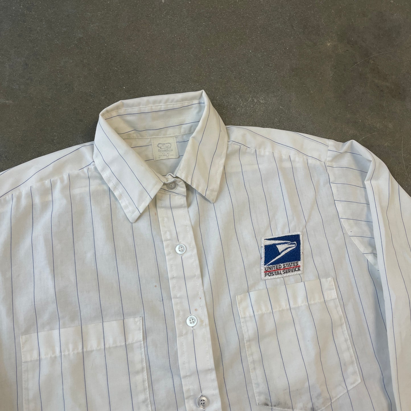 1980s USPS LS Button-Up [M/L]