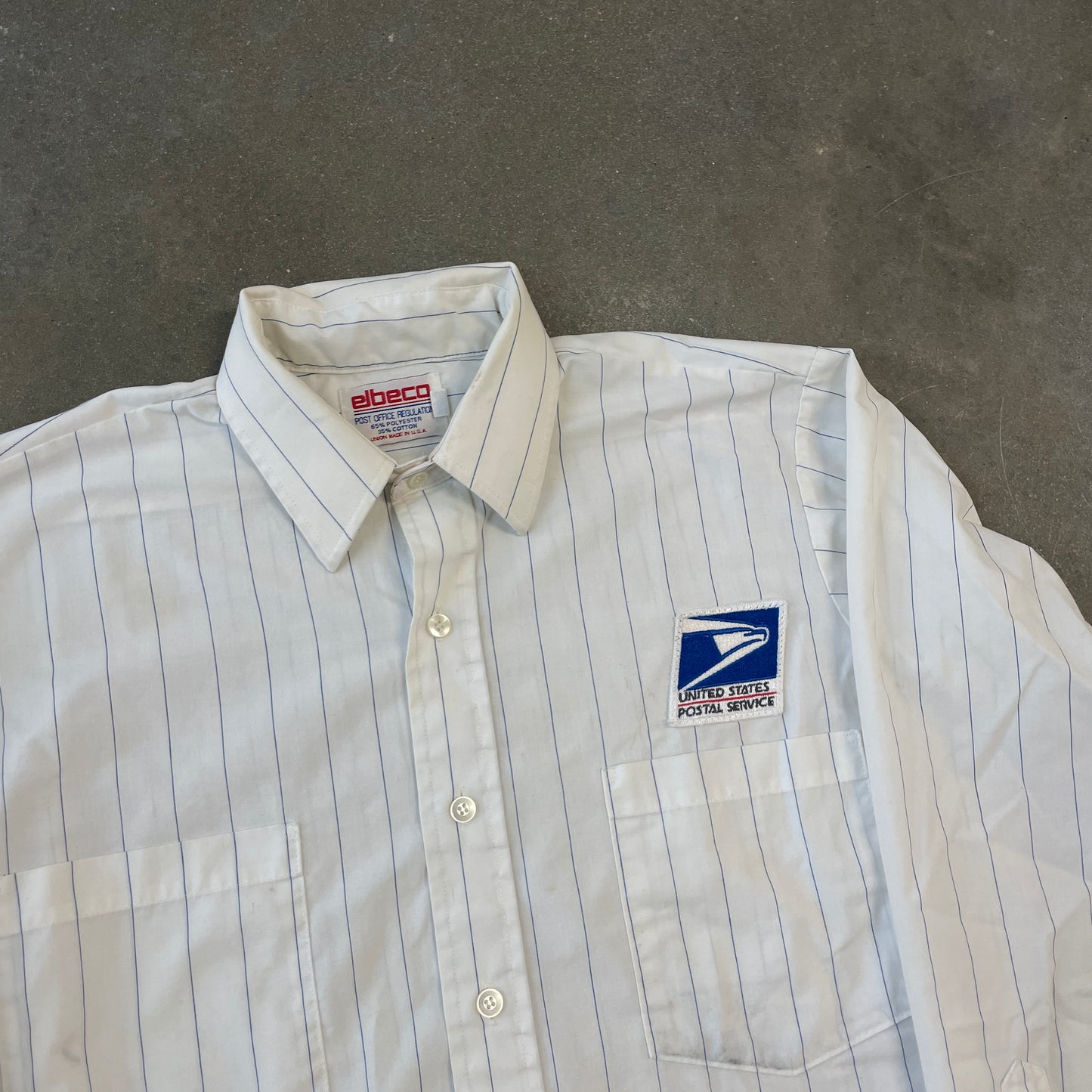 1980s USPS LS Button-Up [M/L]