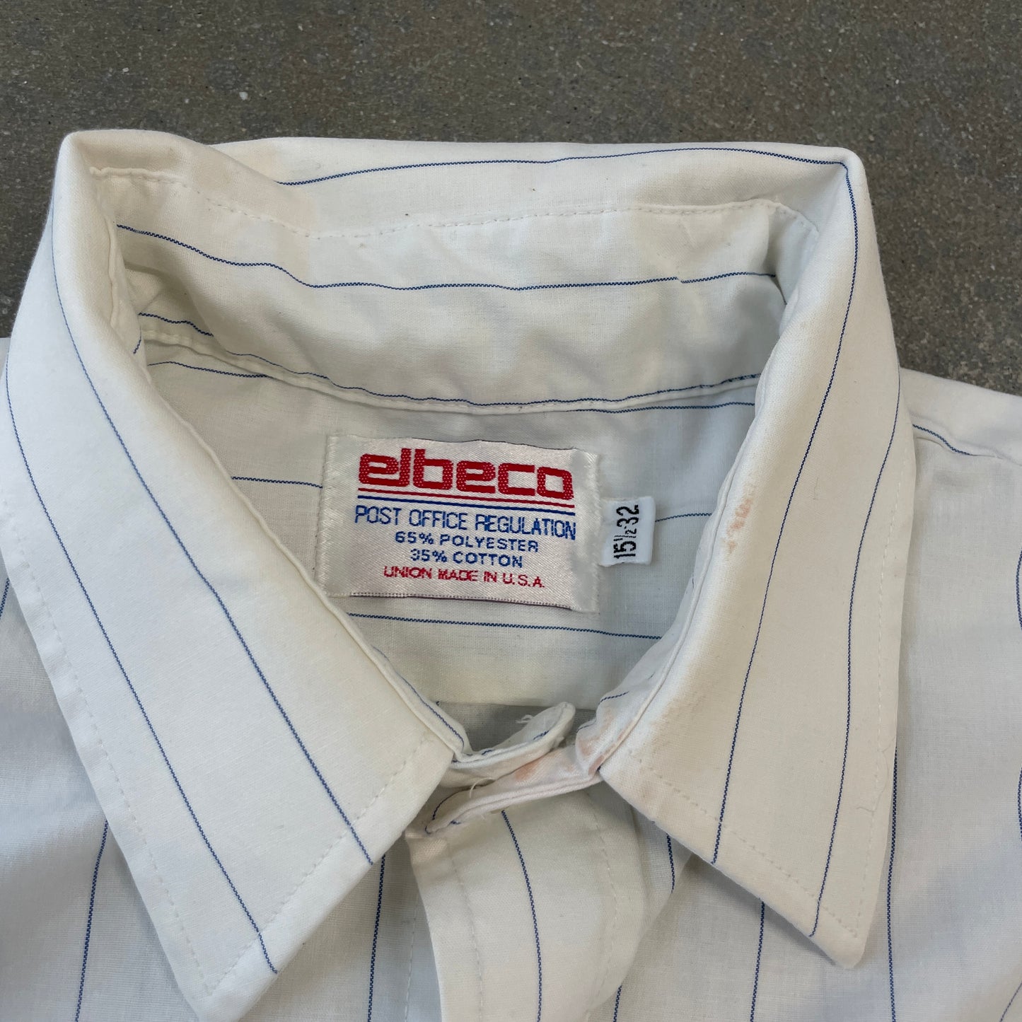 1980s USPS LS Button-Up [M/L]