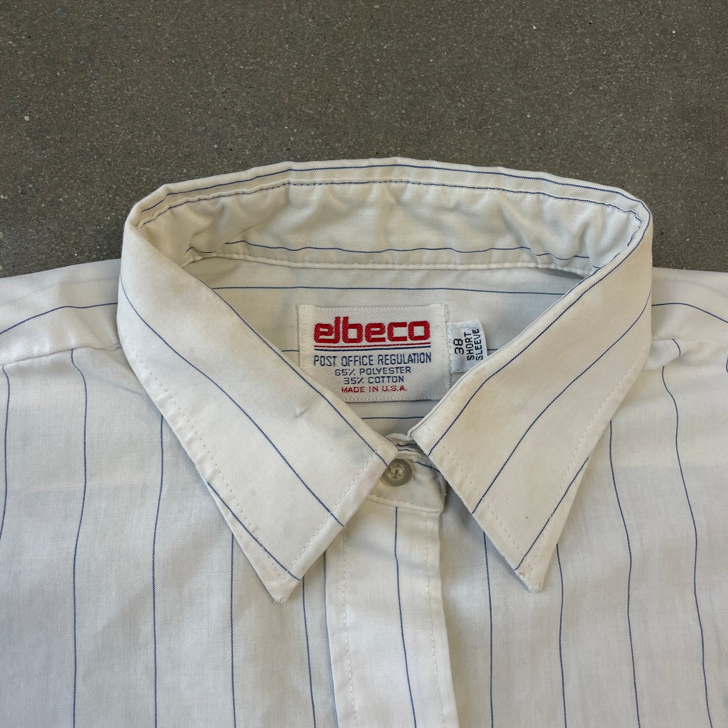 1980s USPS SS Button-Up [M/L]