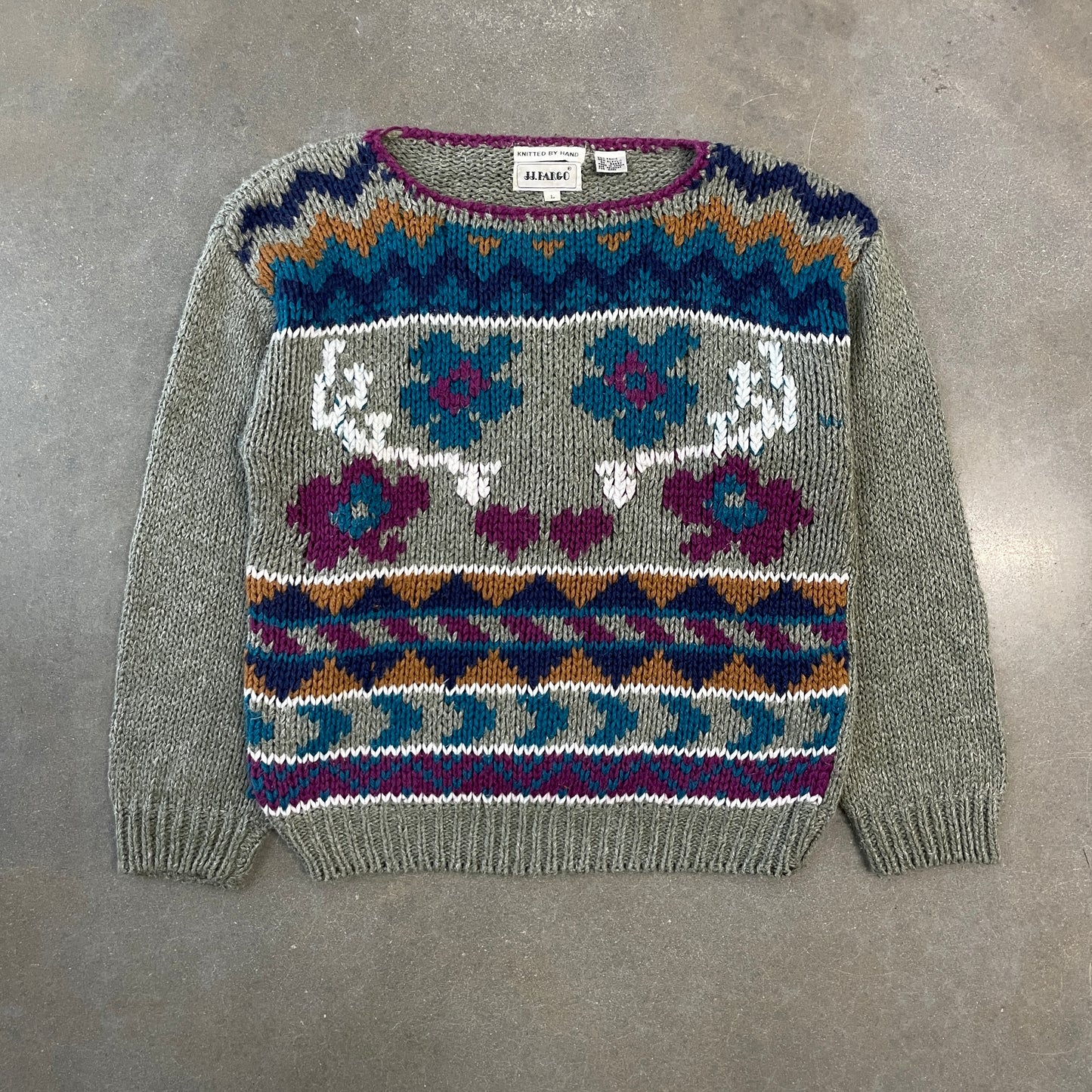 1980s Knit Sweater [M]