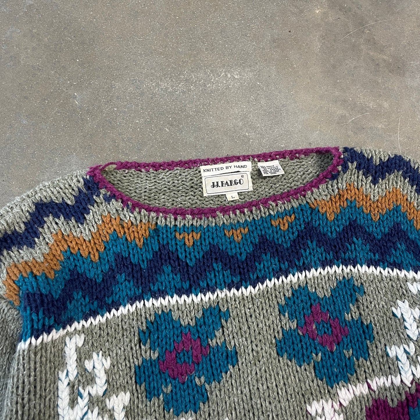 1980s Knit Sweater [M]