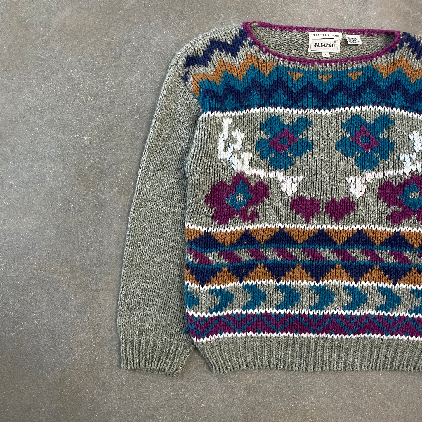 1980s Knit Sweater [M]
