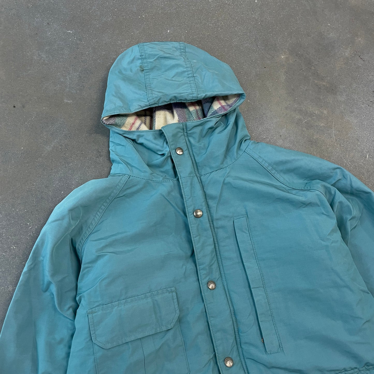 1980s Woolrich Zip-Up Parka Jacket [XL]