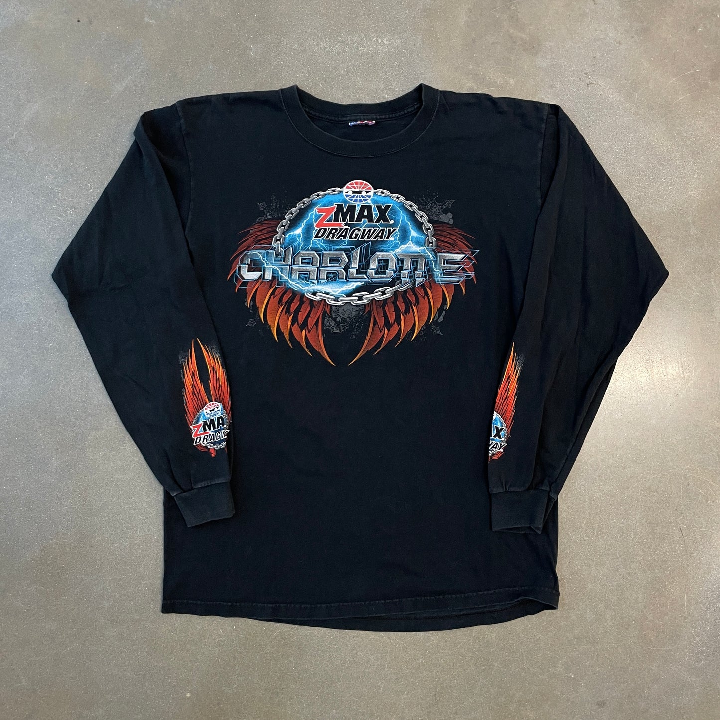 Y2K Charlotte Motor Speedway Multi-Graphic LS [XL]
