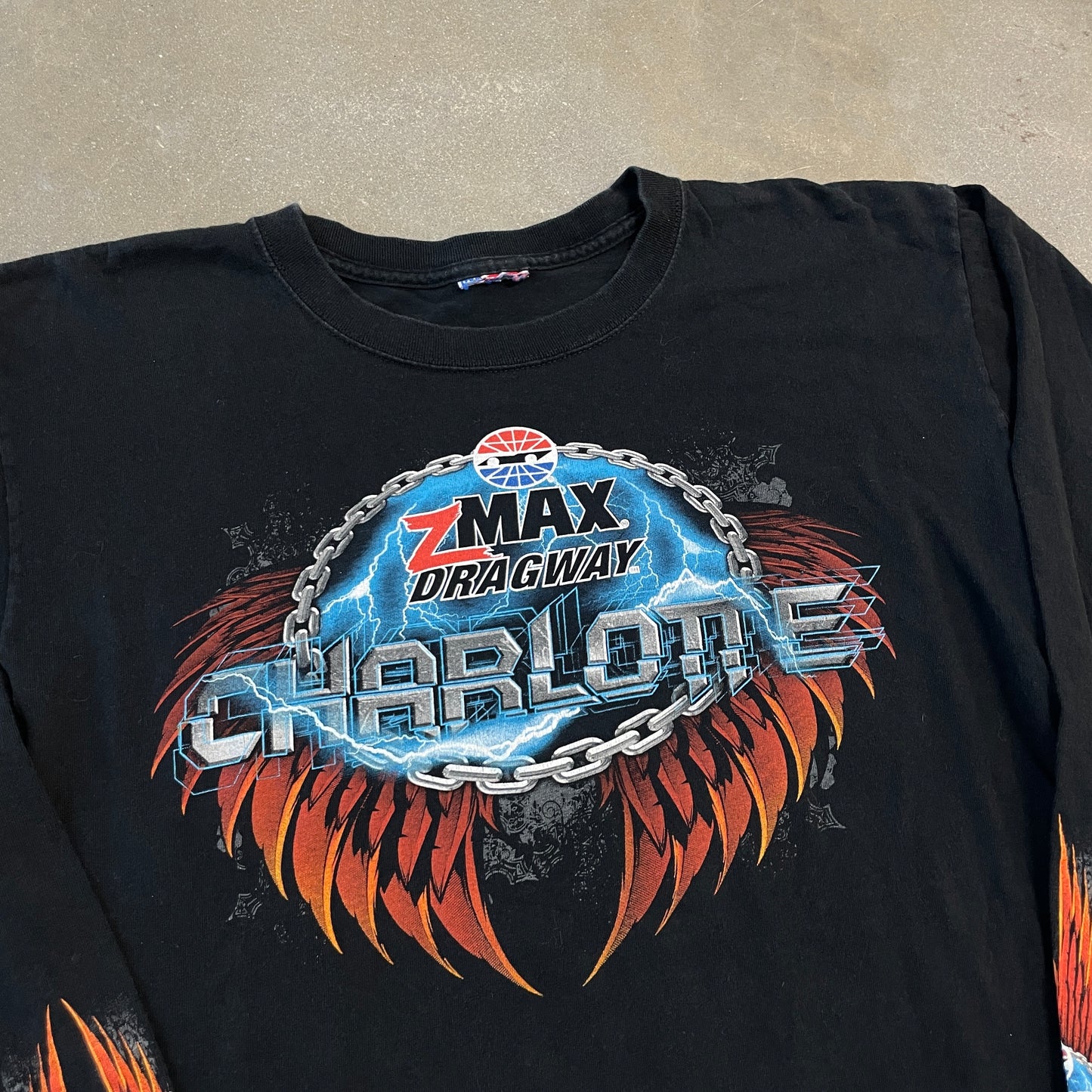 Y2K Charlotte Motor Speedway Multi-Graphic LS [XL]