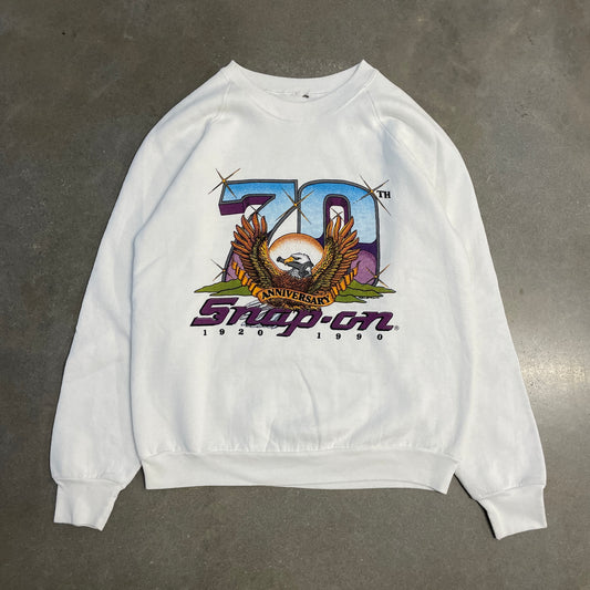 1990s Snap-On Tools 70th Anniversary Crewneck [L]