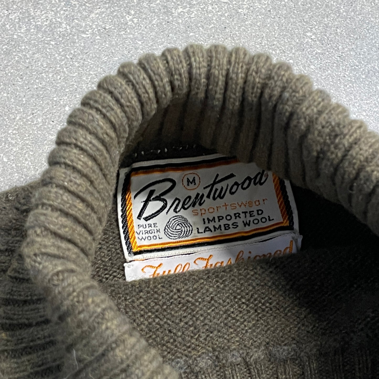 1980s Wool Turtleneck [L]