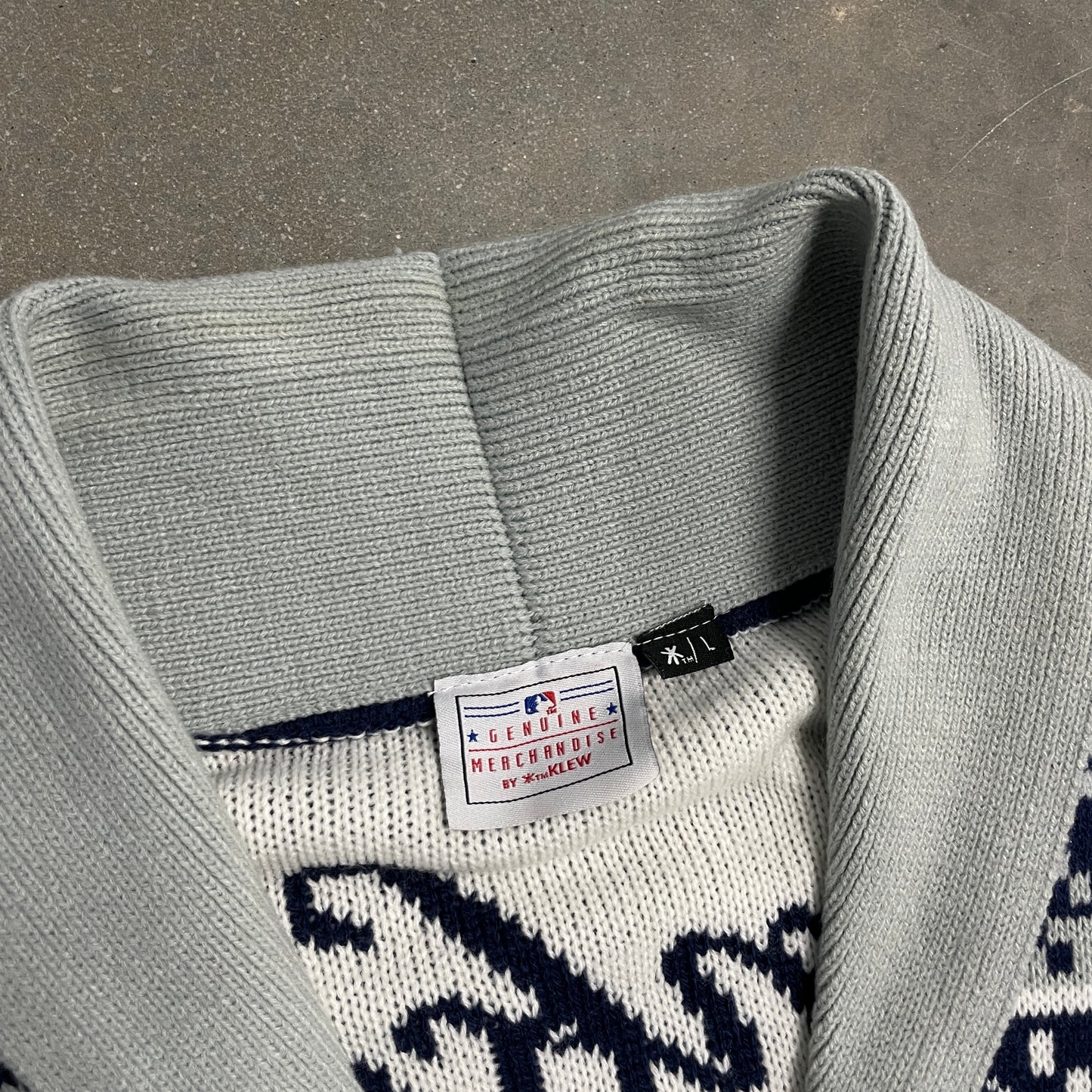 1990s Yankees Knit Sweater [XL]