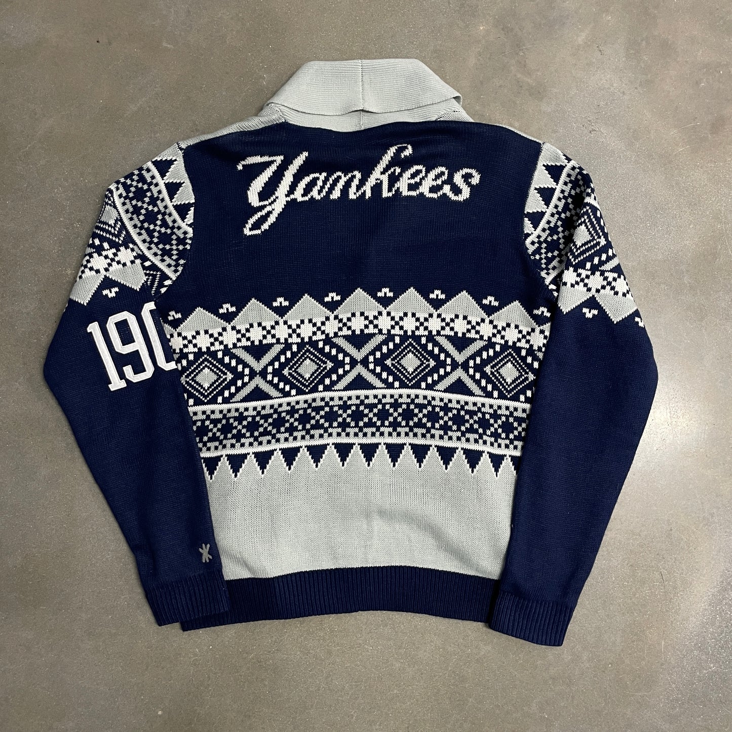 1990s Yankees Knit Sweater [XL]
