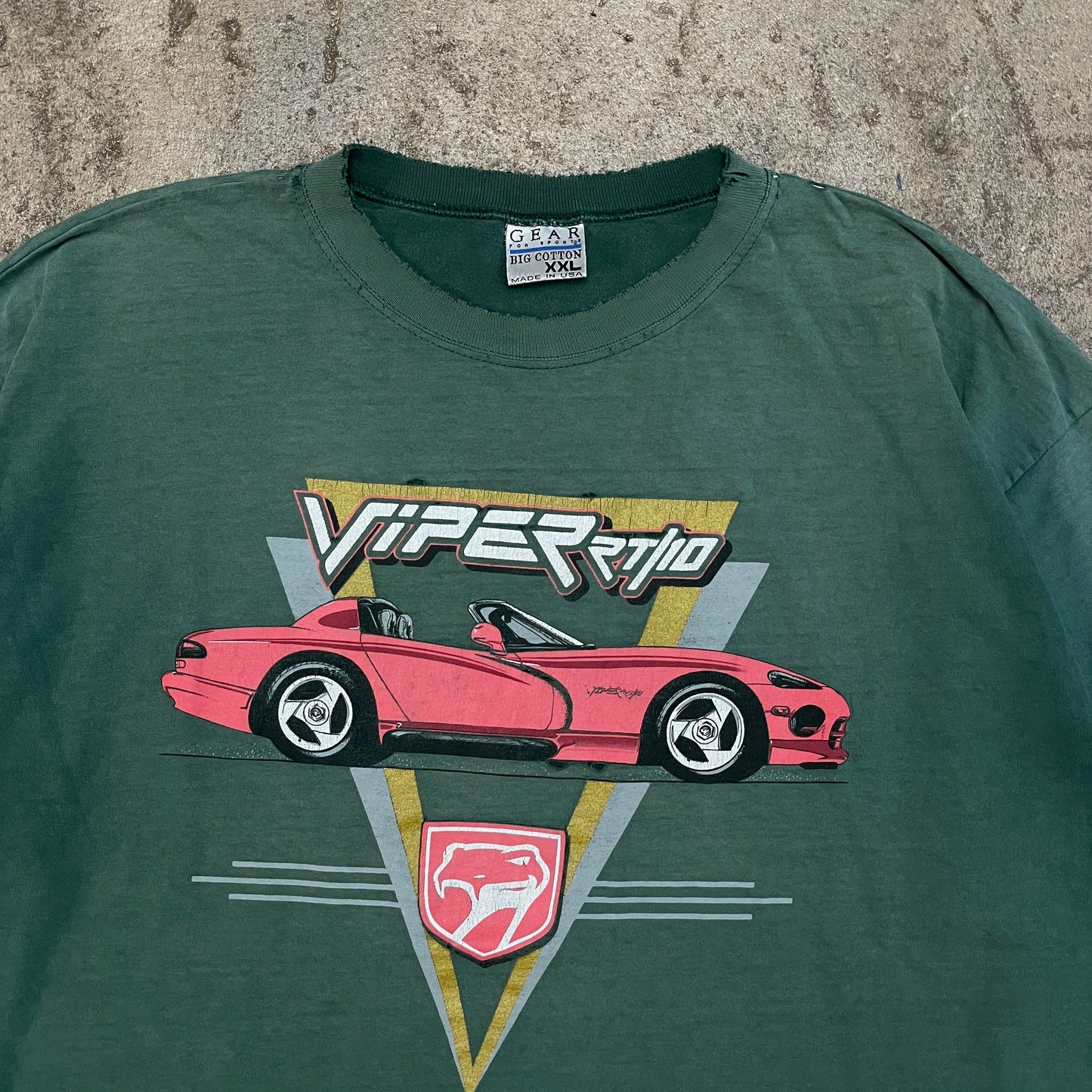 1990s Distressed Pit Viper RT/10 T-Shirt