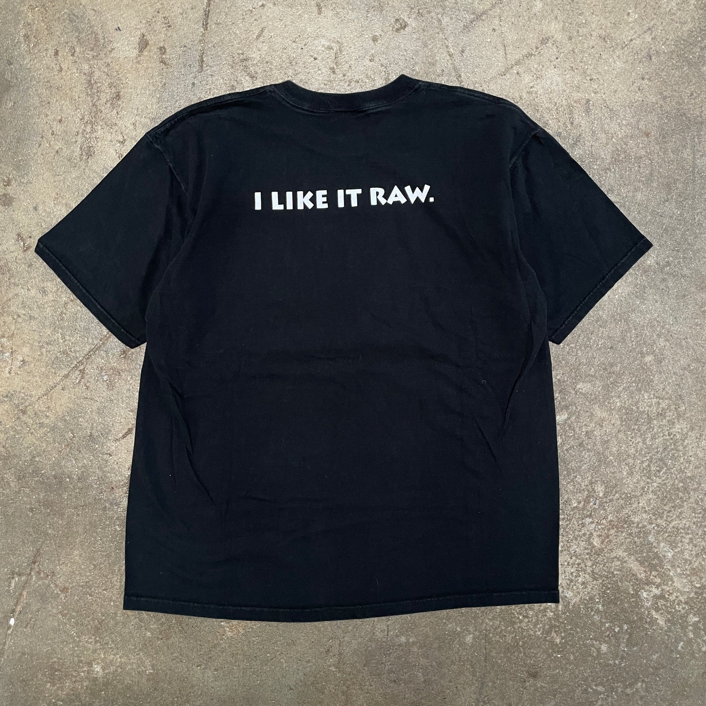 1990s 'I Like It Raw' Sushi Humor T-Shirt