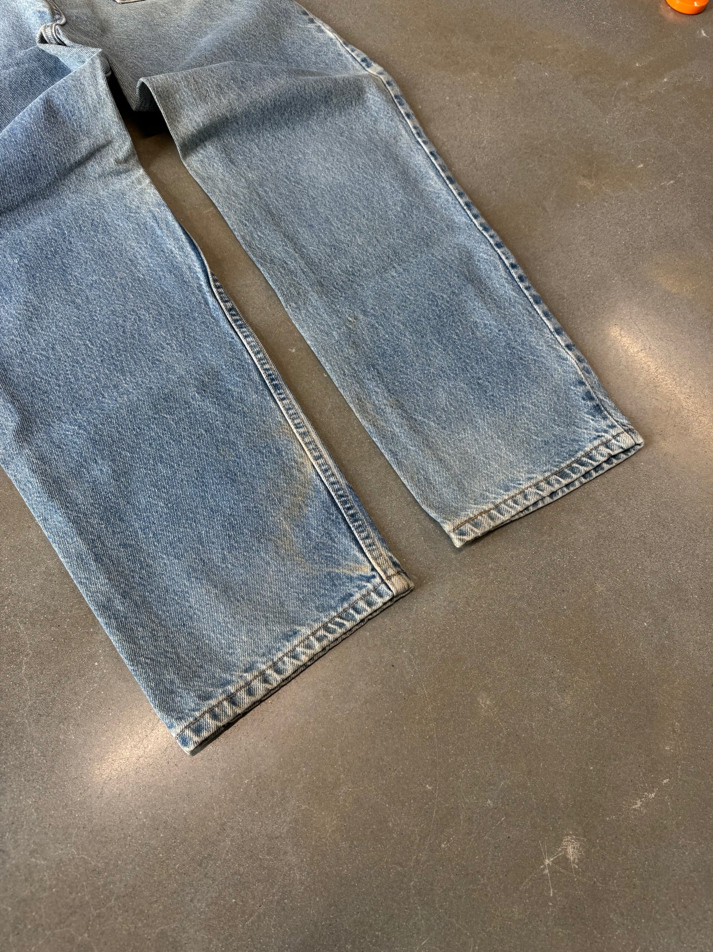Vintage 1990s Levis 550 Relaxed Fit Orange Tab Jeans [28]